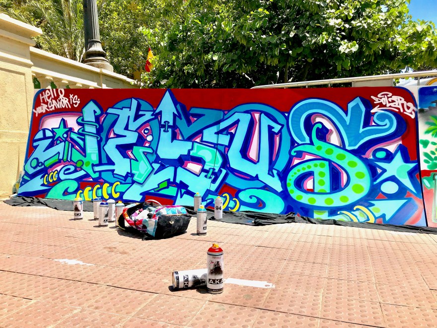 PLATAFORMA 0 0 CERO CON CERO ALICANTE ALICANTE DOLAR AKA GRAFFITI AKA COLORS