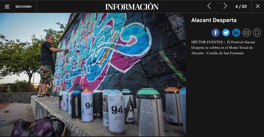 DOLAR ONE FESTIVAL ALACANT DESPERTA STREET 2022 ZONA HIP HOP GRAFFITI HOLA TU SALVADOR ES JESUS GRAFFITI EVANGELICO CRISTIANO GOSPEL GRAFFITI 2